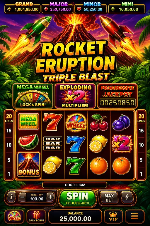 RocketEruptionTripleBlast — скриншот 2